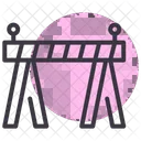 Barricade Barrier Safety Icon