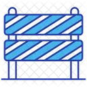 Barricade Barrier Construction Icon