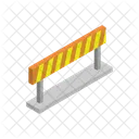 Roadblock Barrier Construction Icon