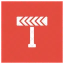 Barrier Boundary Block Icon