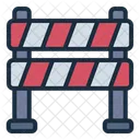 Barrier Road Barrier Barricade Icon