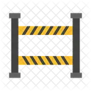 Barrier Fence Construction Icon