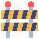 Barrier Sign Warning Sign Construction Signaling Security 아이콘