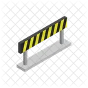 Roadblock Barrier Construction Icon