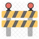 Under Construction Barrier Icon