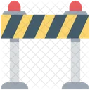 Traffic Barrier Road Barrier Construction Barrier Icon