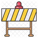 Block Stop Barrier Icon