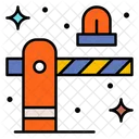 Barrier Gate Security Icon