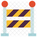 Barrier Border Construction Icon