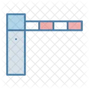 Barrier Fence Construction Icon