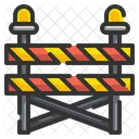 Barrier Caution Obstacle Icon