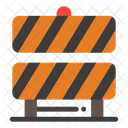 Barrier Caution Fence Icon
