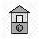 Barrier Booth Cabin Icon