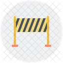 Barrier Boundary Construction Icon