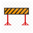 Barrier Warning Work Icon