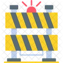 Barrier Traffic Construction Icon