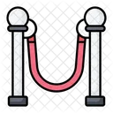 Barrier Red Carpet Fence Icon