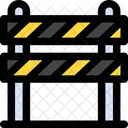 Barrier Road Barrier Fence Icon