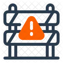 Barrier Construction Obstacle Icon