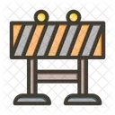Fence Construction Safety Icon