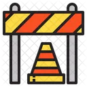 Barrier Safety Blocked Icon