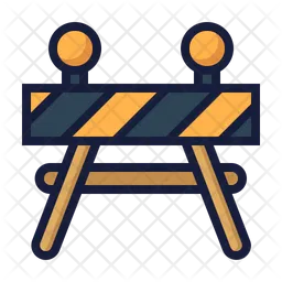 Barrier construction  Icon