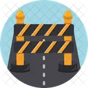 Barrier Gate Traffic Control Security Gate Icon