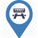 Barrier Gate Location  Icon