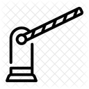 Barrier Barricade Construction And Tools Icon