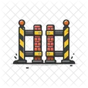 Fence Construction Safety Icon