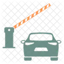 Barrier Road Car Icon