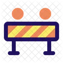 Barrier Road Construction Icon