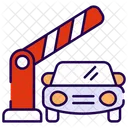 Barriere De Voiture Icône