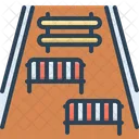 Barriers Road Barrier Barricades Icon