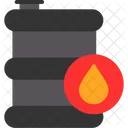 Barril Combustivel Oleo Icon