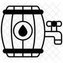 Barril De Agua Agua Quente Vapor Icon