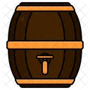 Barril de cerveza  Icono