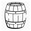 Barril De Resina Barrilete Tonele Icono