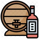 Barril de vino  Icono