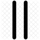 Bars Lines Parallel Icon