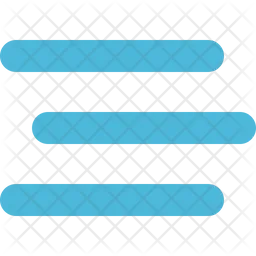 Bars staggered  Icon