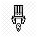 Hut Bart Onkel Symbol