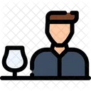 Bartender Mixologist Bar Icon