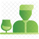 Bartender Mixologist Bar Icon
