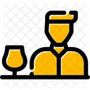 Bartender Mixologist Bar Icon
