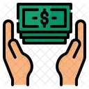 Geld Hand Dollar Symbol