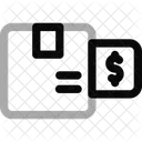 Barzahlung bei Lieferung  Symbol