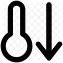 Basse Temperature Thermometre Icône
