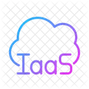 IaaS basado en la nube  Icono