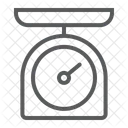 Escala Peso Equilibrio Icono
